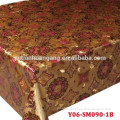 printed pattern embossing pvc table cloth